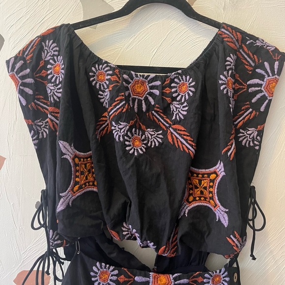 NWT Free People Sardinia Sun Mini Dress size 10 - Picture 8 of 14